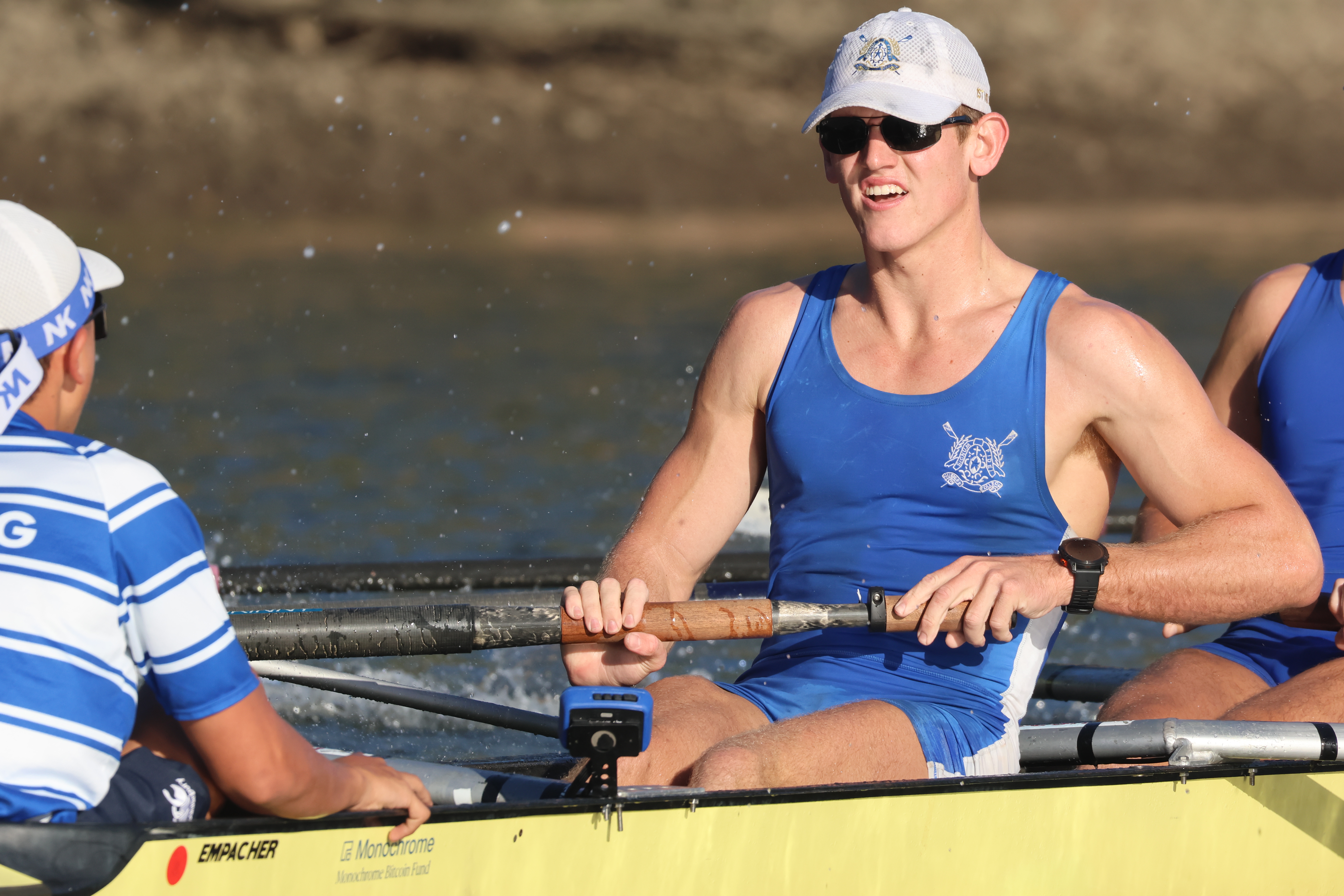 Dash Withnall racing close-up